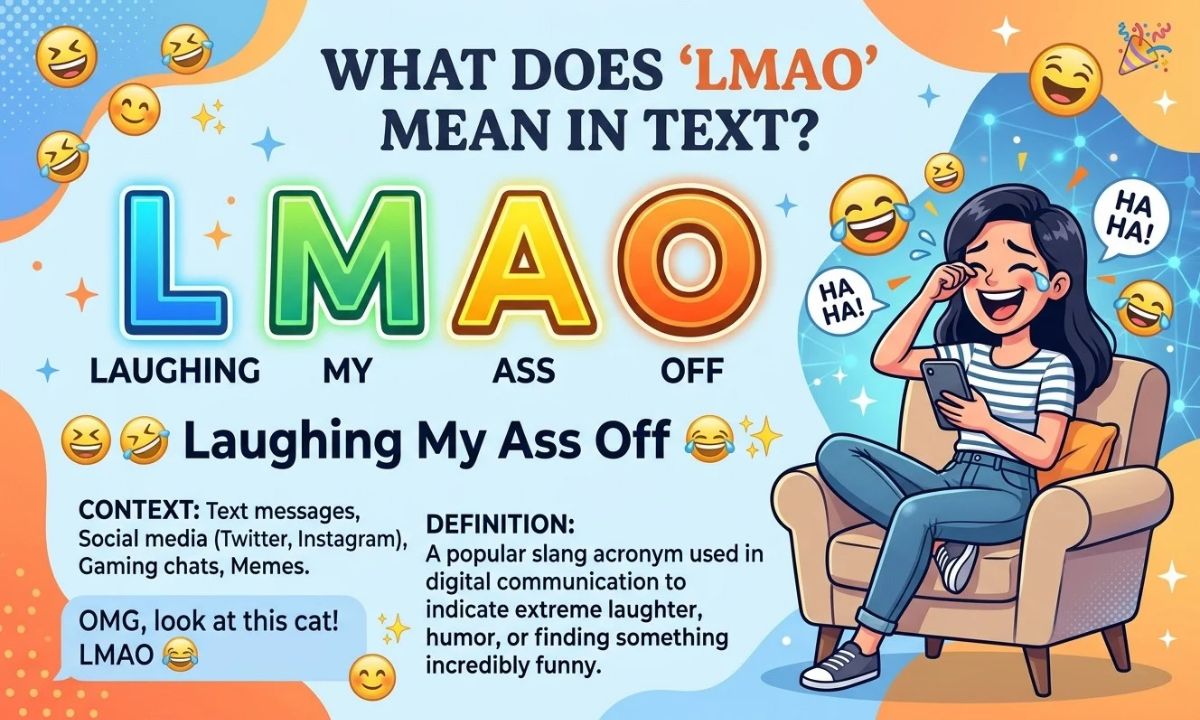 LMAO Meaning in Text
