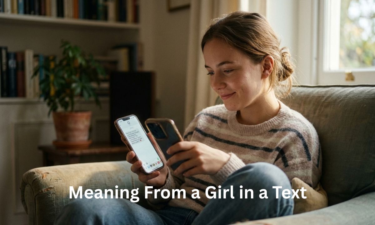 Meaning From a Girl in a Text