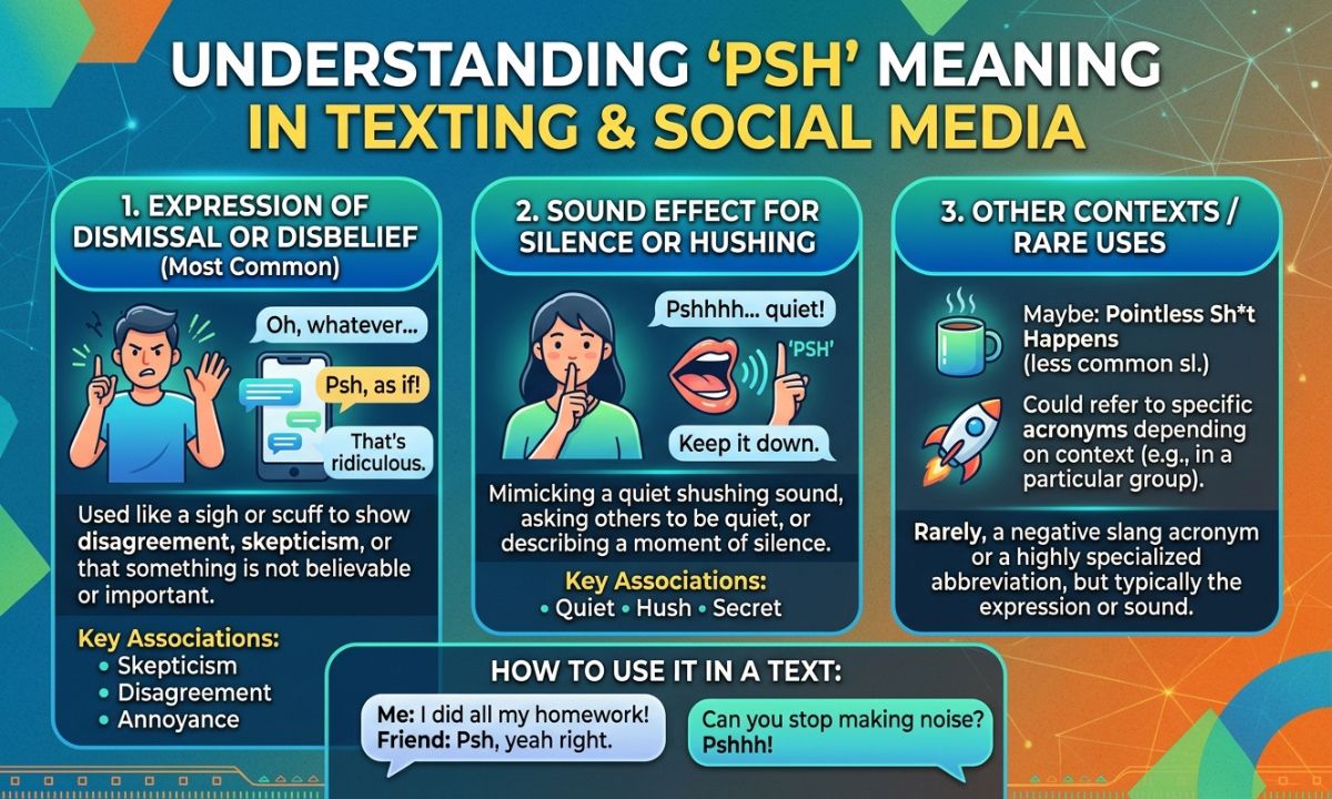 PSH Meaning in Text