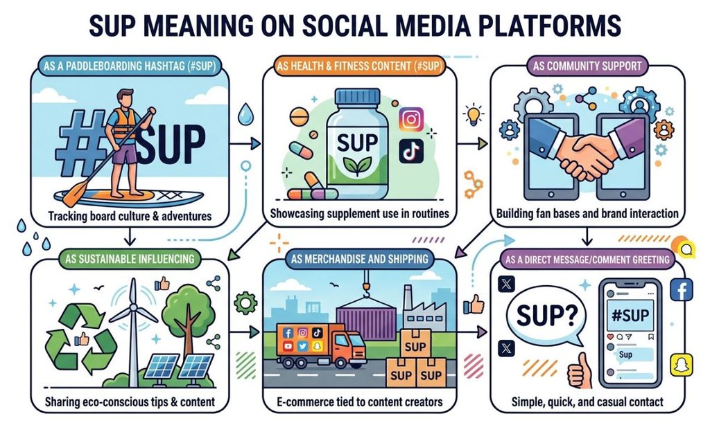 SUP Meaning on Social Media Platforms
