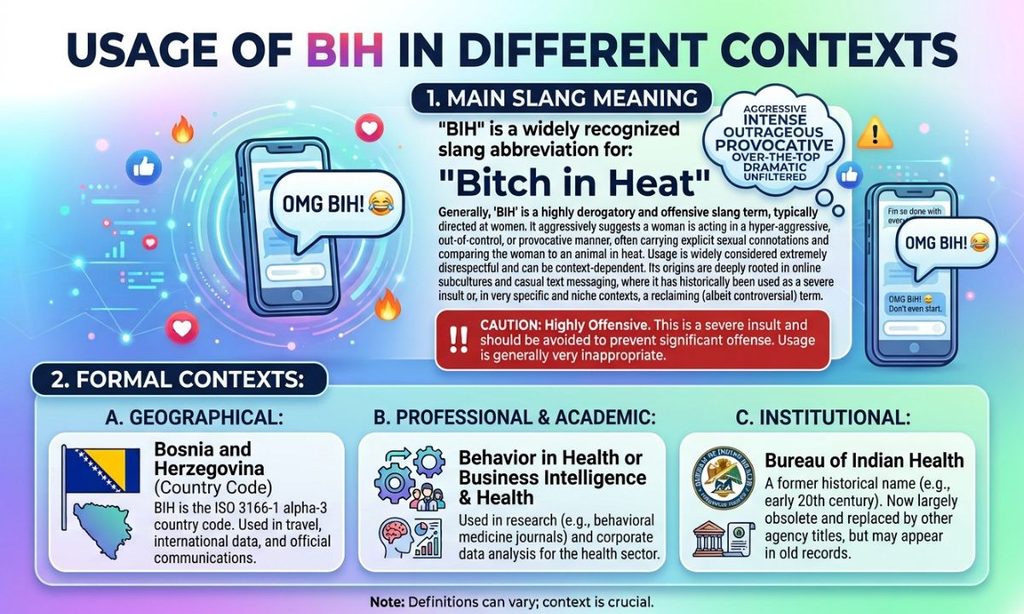 Usage Of BIH in Different Contexts