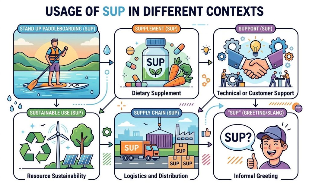 Usage Of SUP in Different Contexts