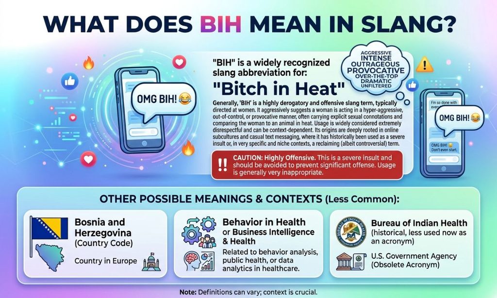 What Does BIH Mean in Slang?