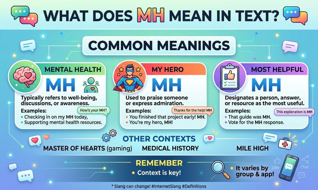 What Does MH Mean in Text?
