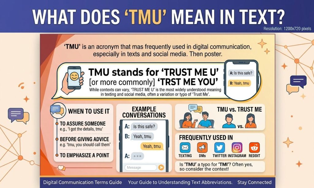 What Does TMU Mean in Text?
