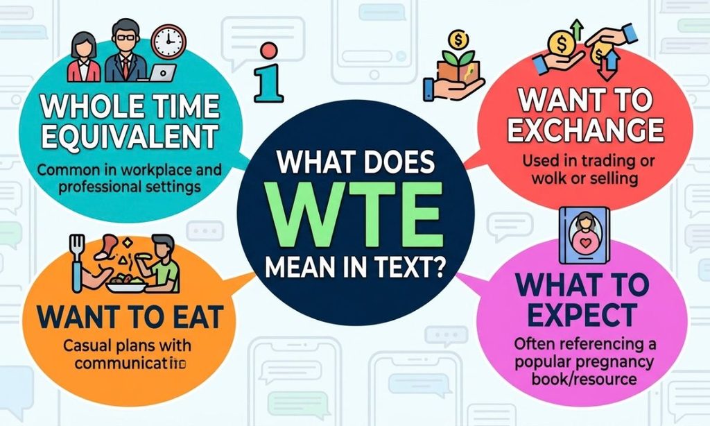 What Does WTE Mean in Text?