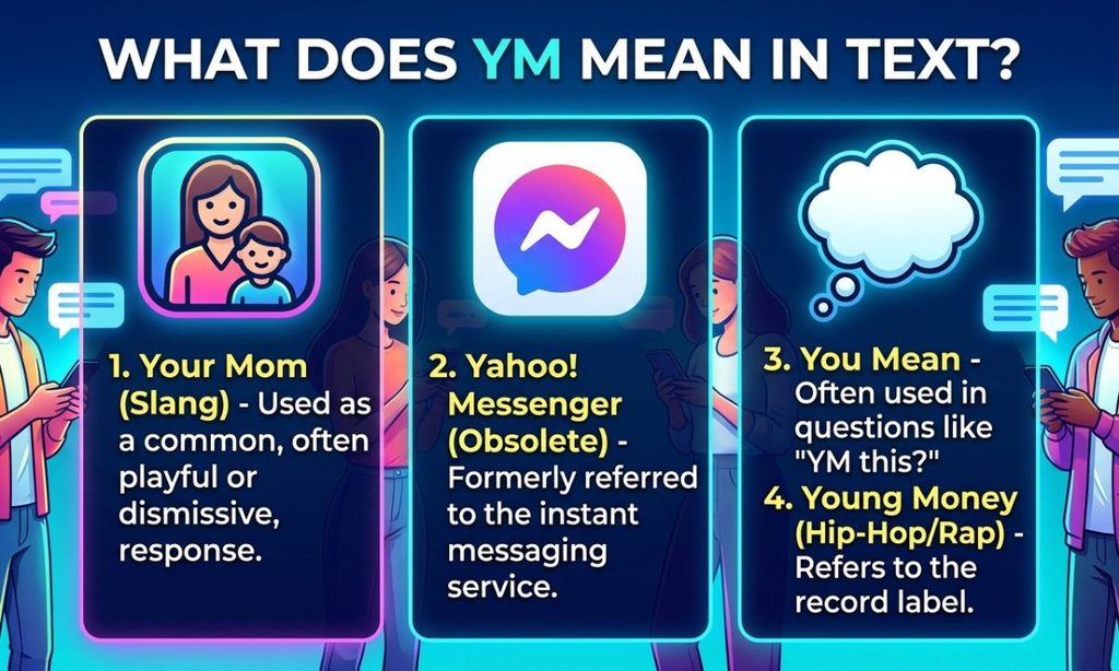What Does YM Mean in Text?