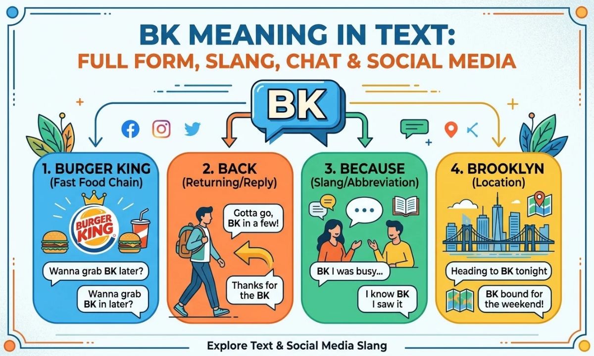 BK Meaning in Text