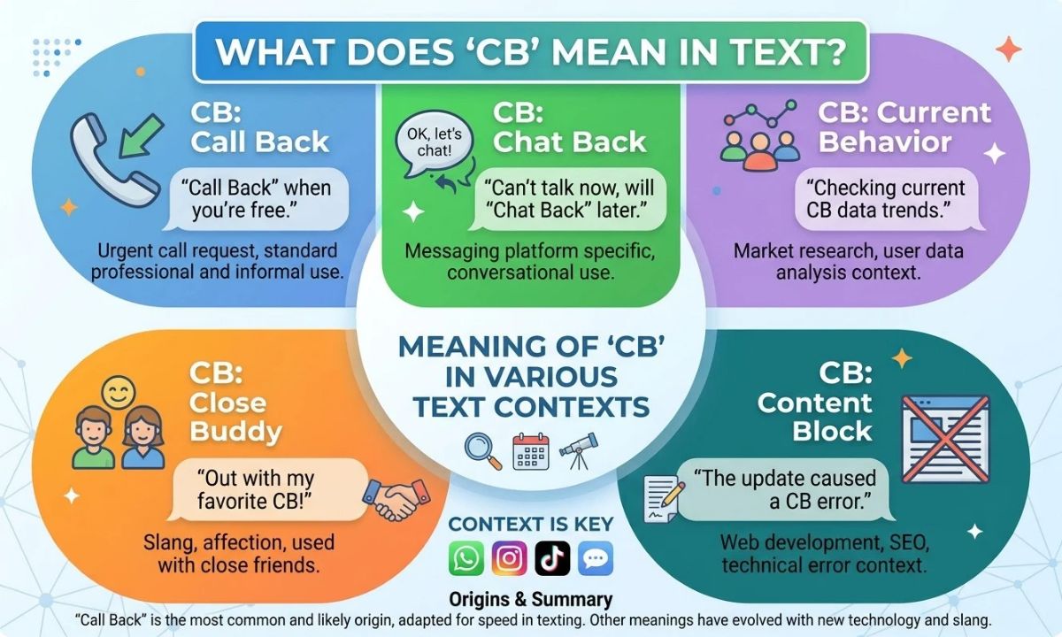 CB Meaning in Text: Full Form, Uses, Origin & Social Media