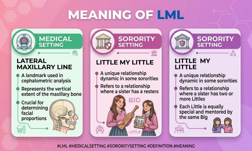 LML Meaning in Medical and Sorority Settings