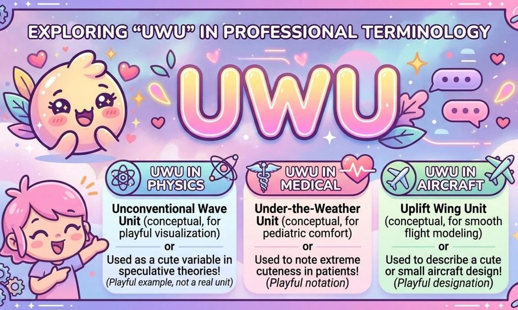 Meaning of UWU in Physics, Medical, and Aircraft Terminology