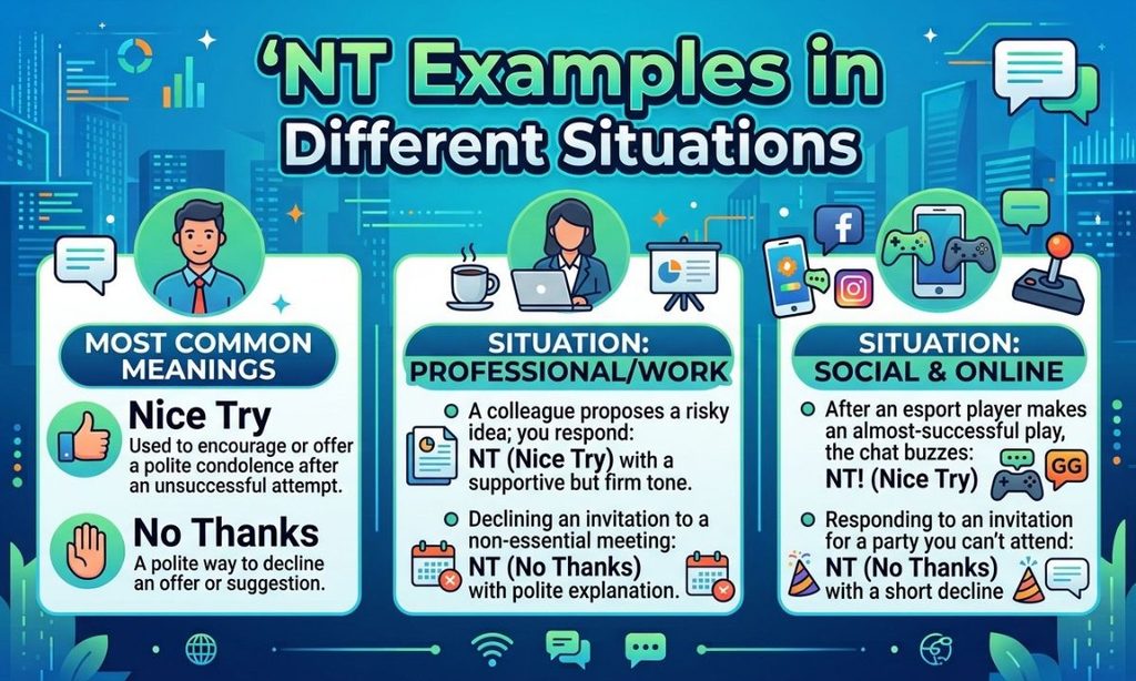NT Examples in Different Situations