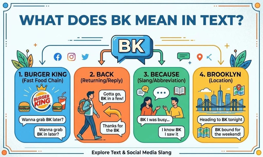 What Does BK Mean in Text?