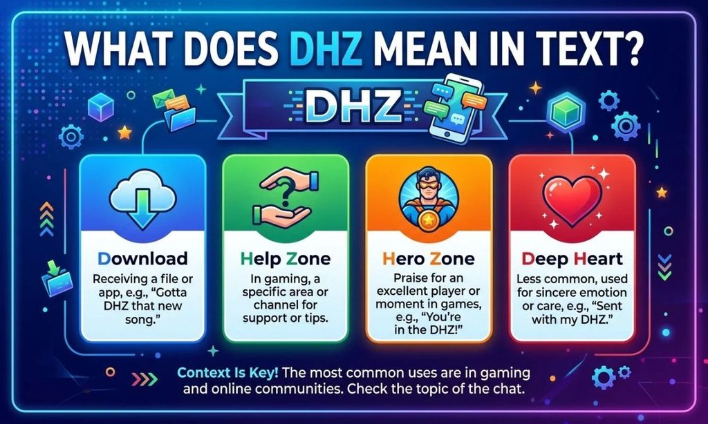 What Does DHZ Mean in Text?