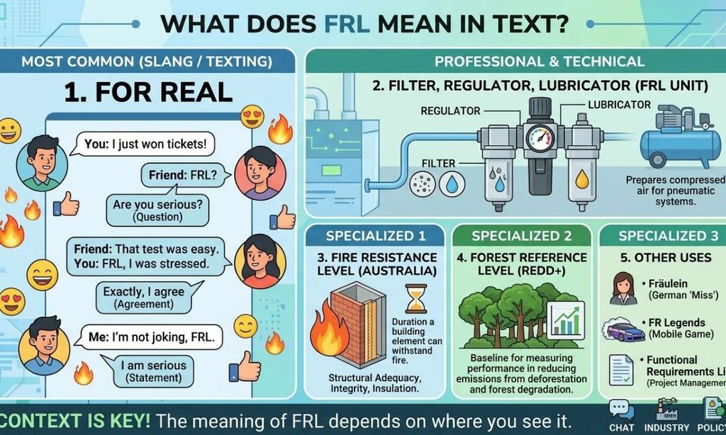 What Does FRL Mean in Text?