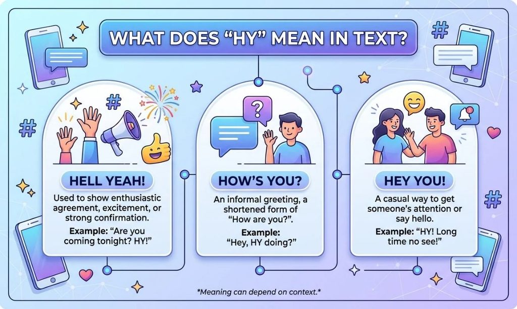 What Does HY Mean in Text?