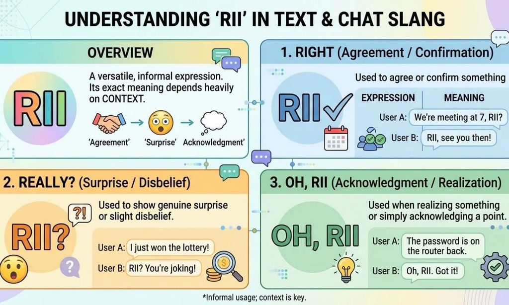 What Does RII Mean in Text?