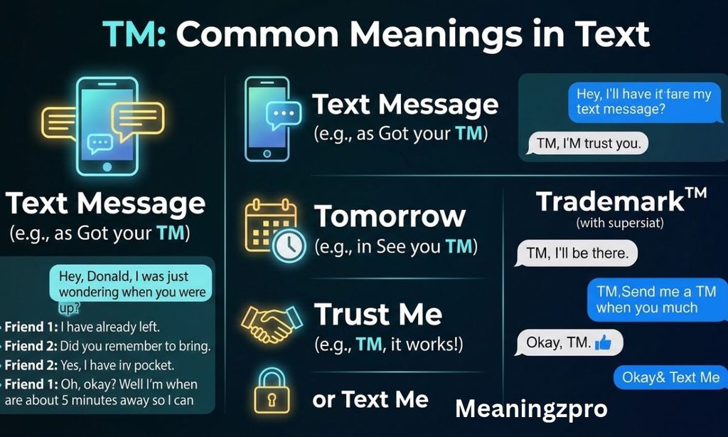 What Does TM Mean in Text?