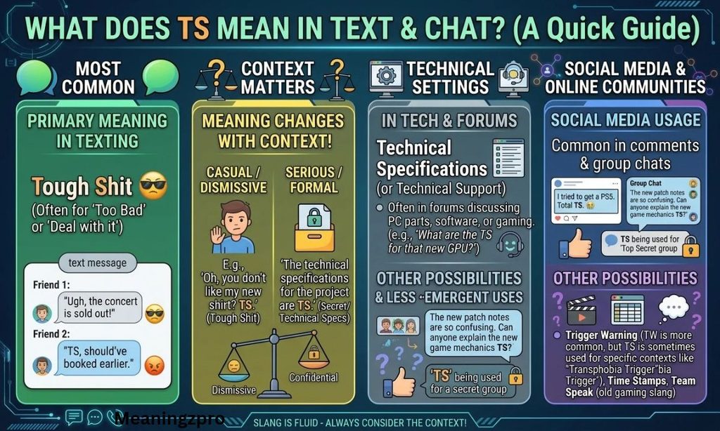 What Does TS Mean in Text & Chat?