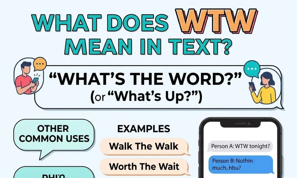 What Does WTW Mean in Text?