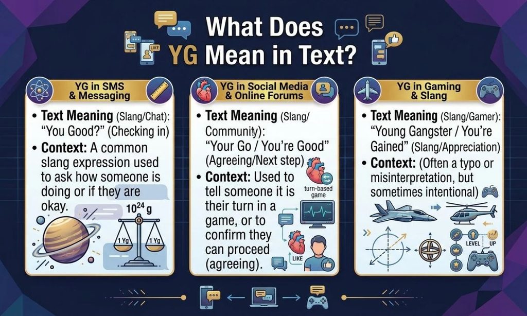 What Does YG Mean in Text?