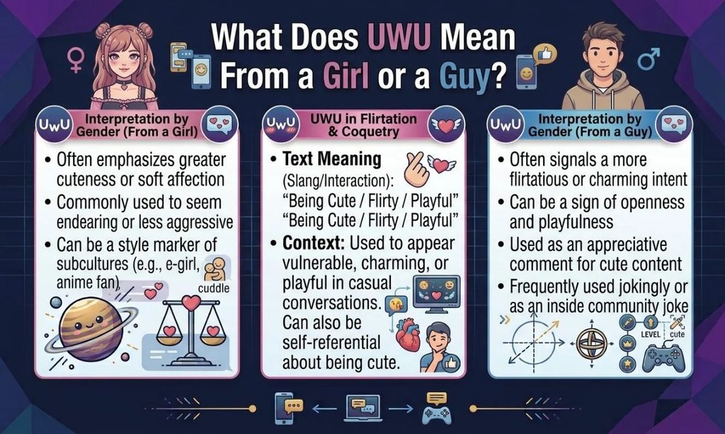 What Does UWU Mean From a Girl or a Guy?